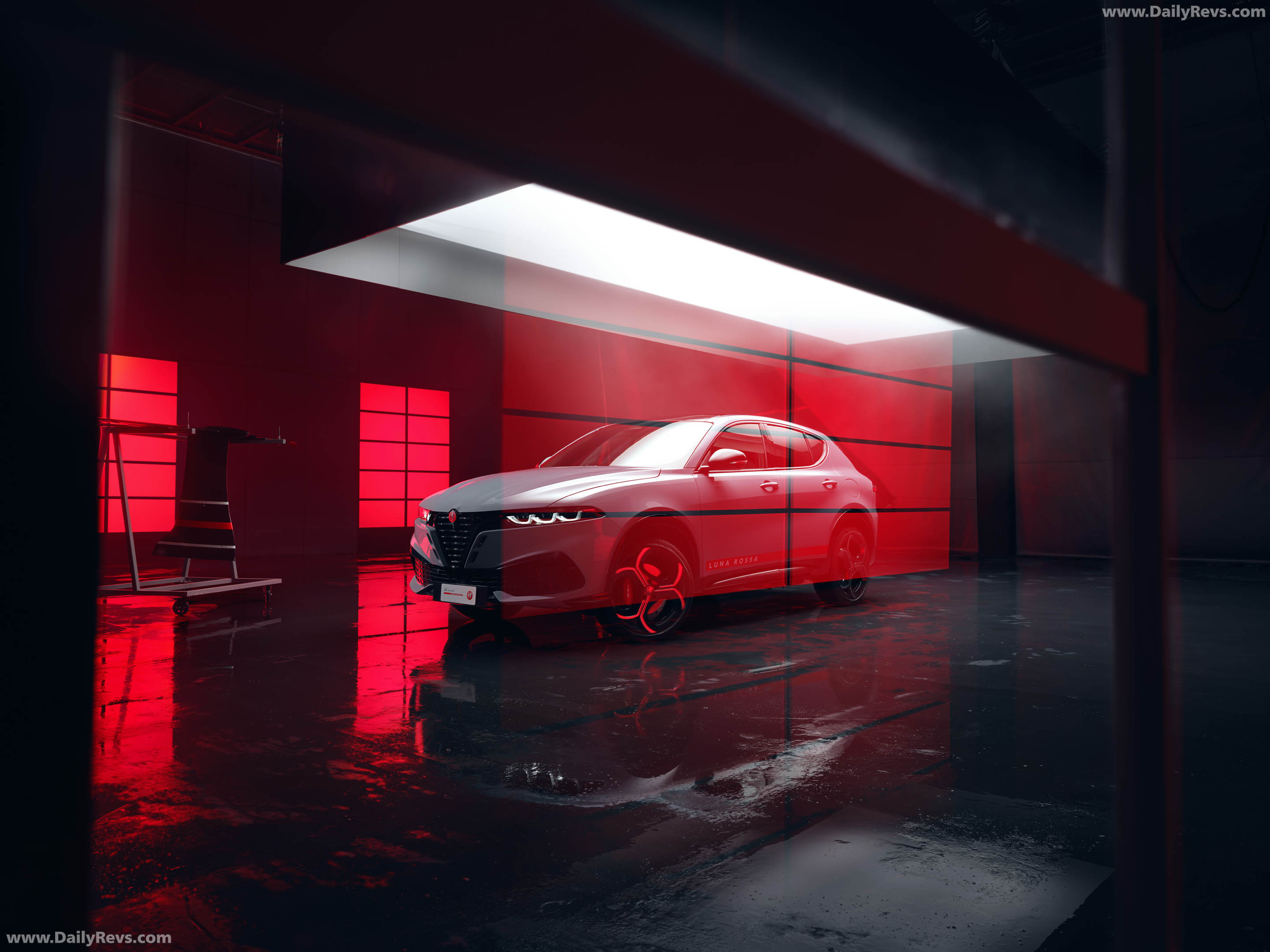 2027 Alfa Romeo Tonale Luna Rossa Front View